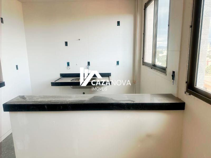 Cazanova imóveis vende: Apartamento novo, três quartos (um suíte) e duas vagas